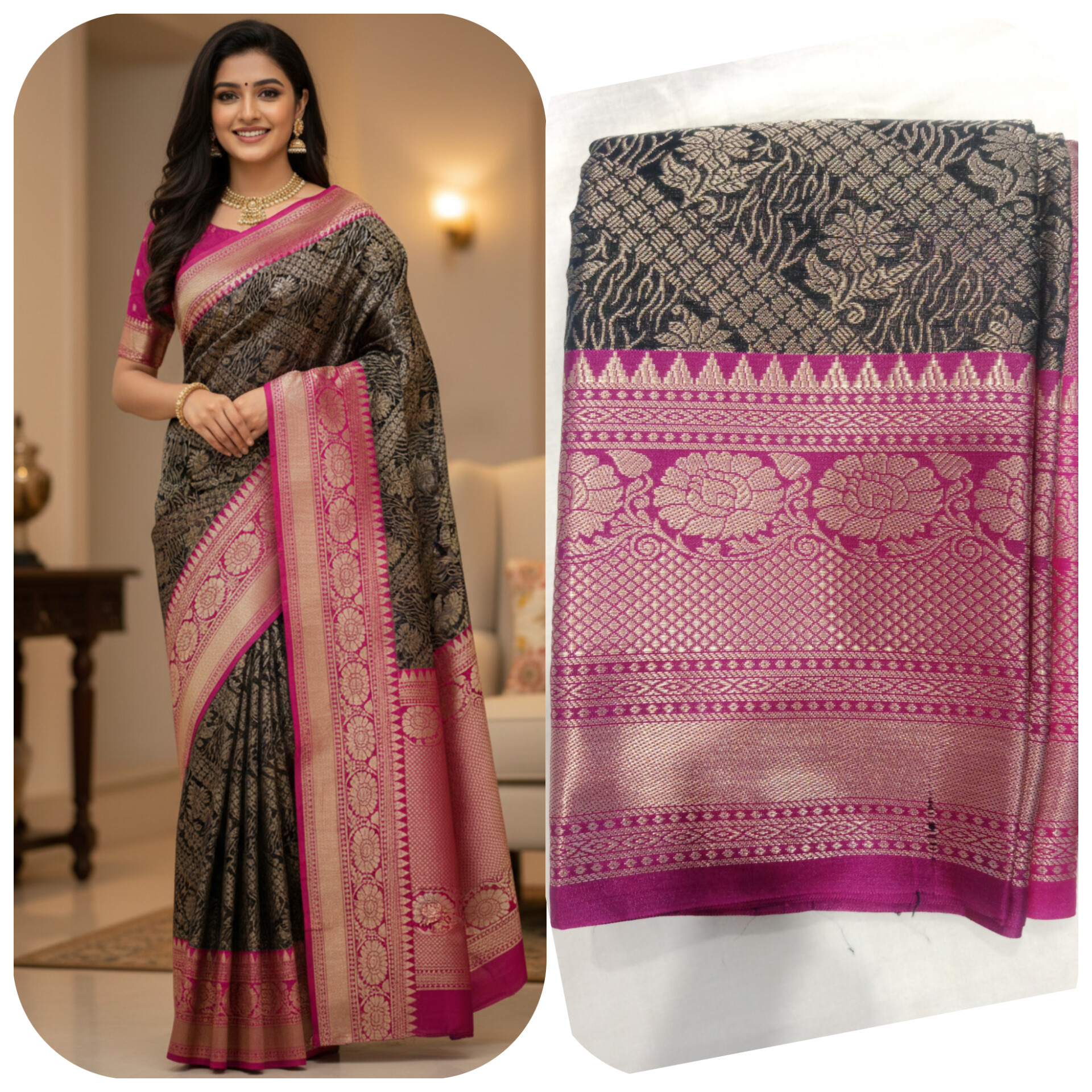 benaras Semi pattu saree