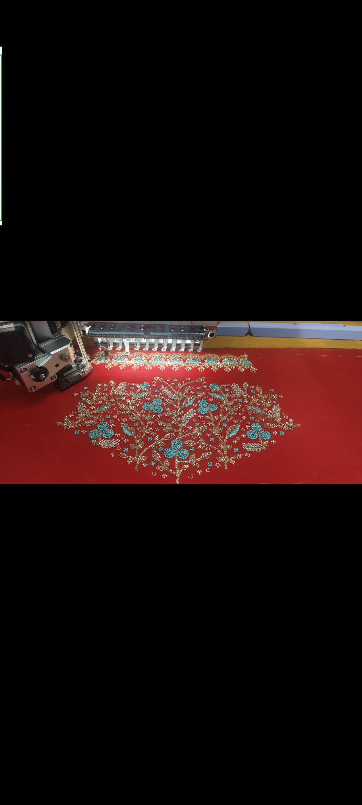 computer maggam work In Bridal Works