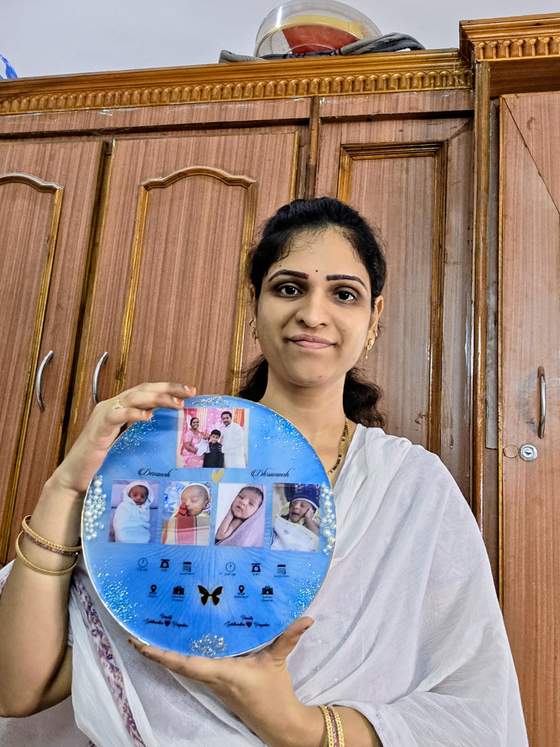 baby details Resin Frame