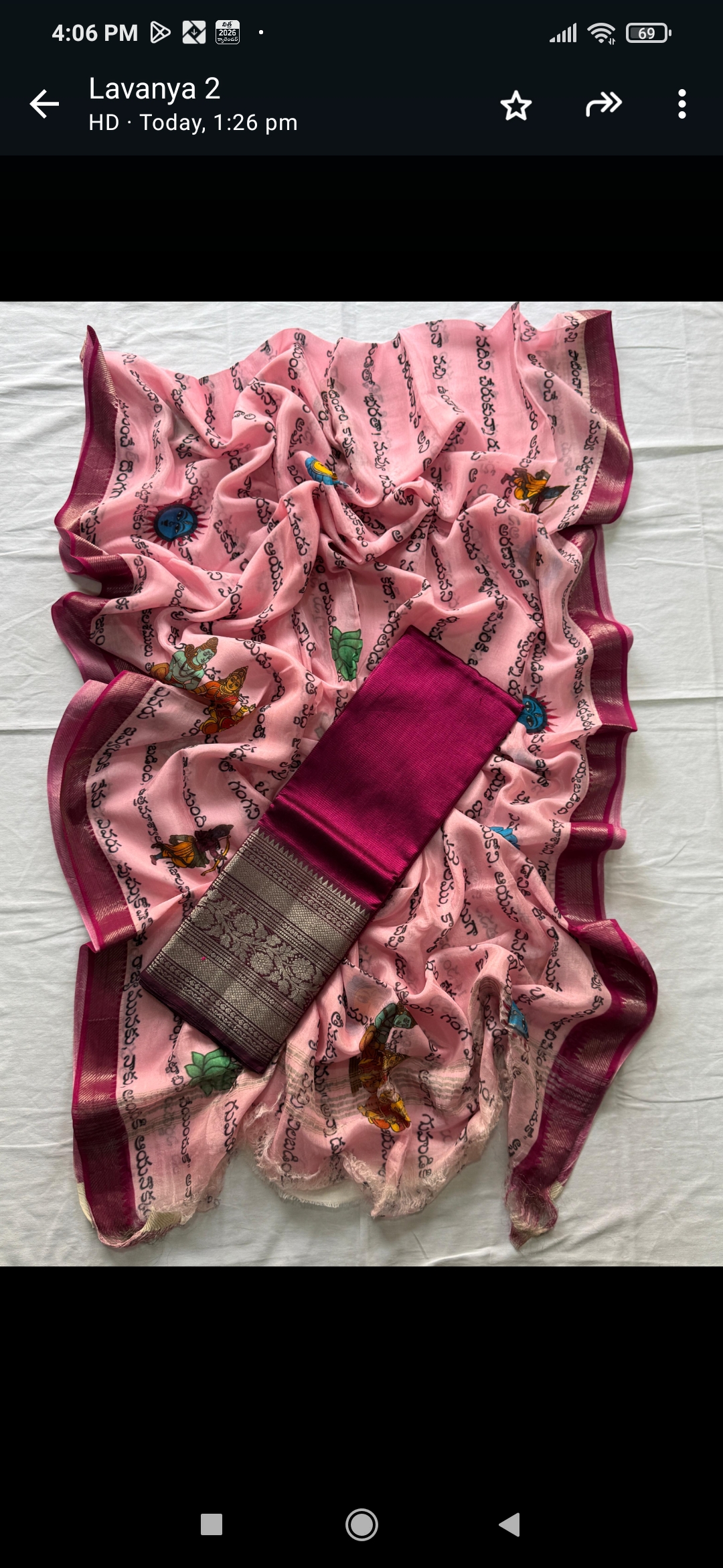 mangalagiri pattu half -sarees