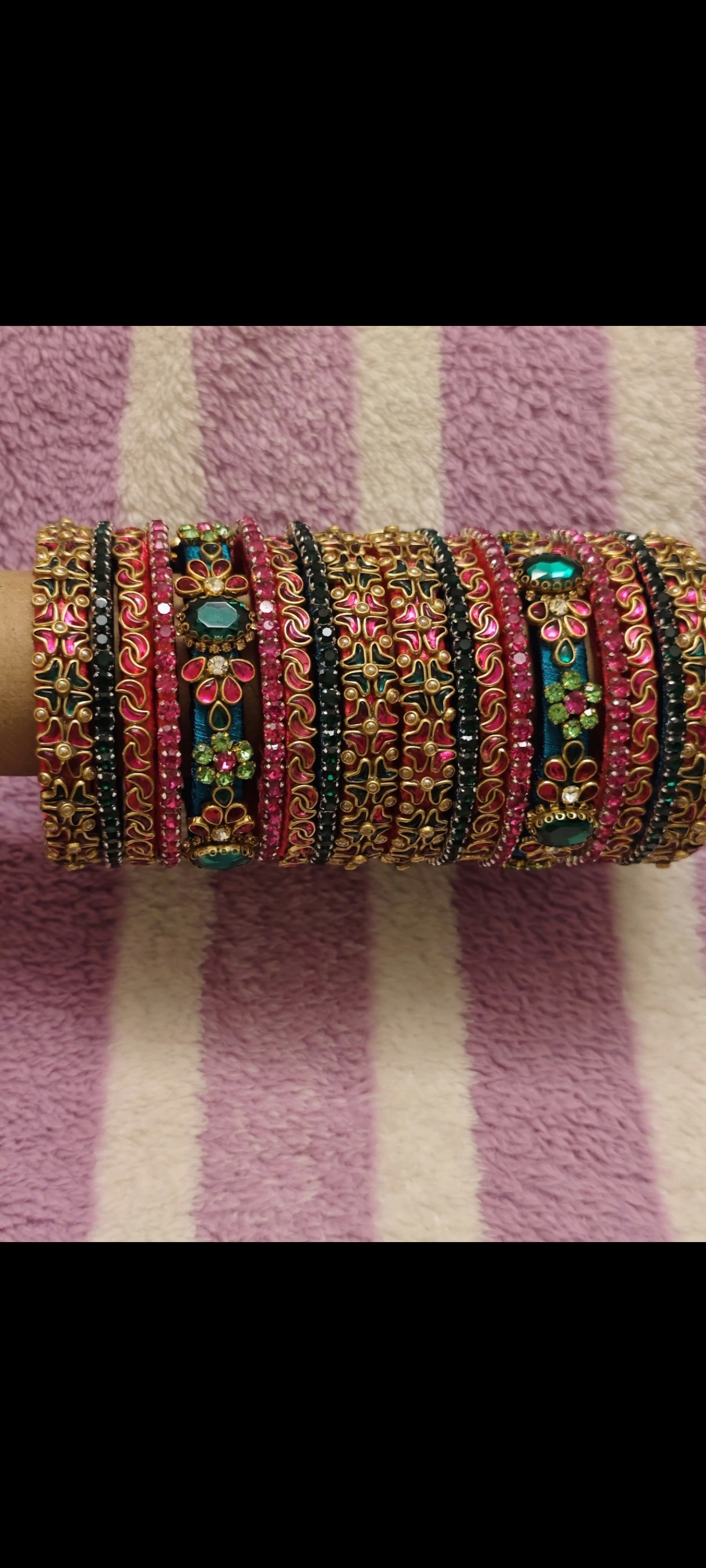 bridal silkthread bangle set