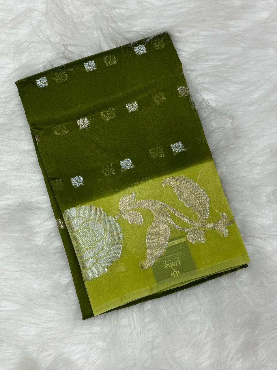 Green mango sarees