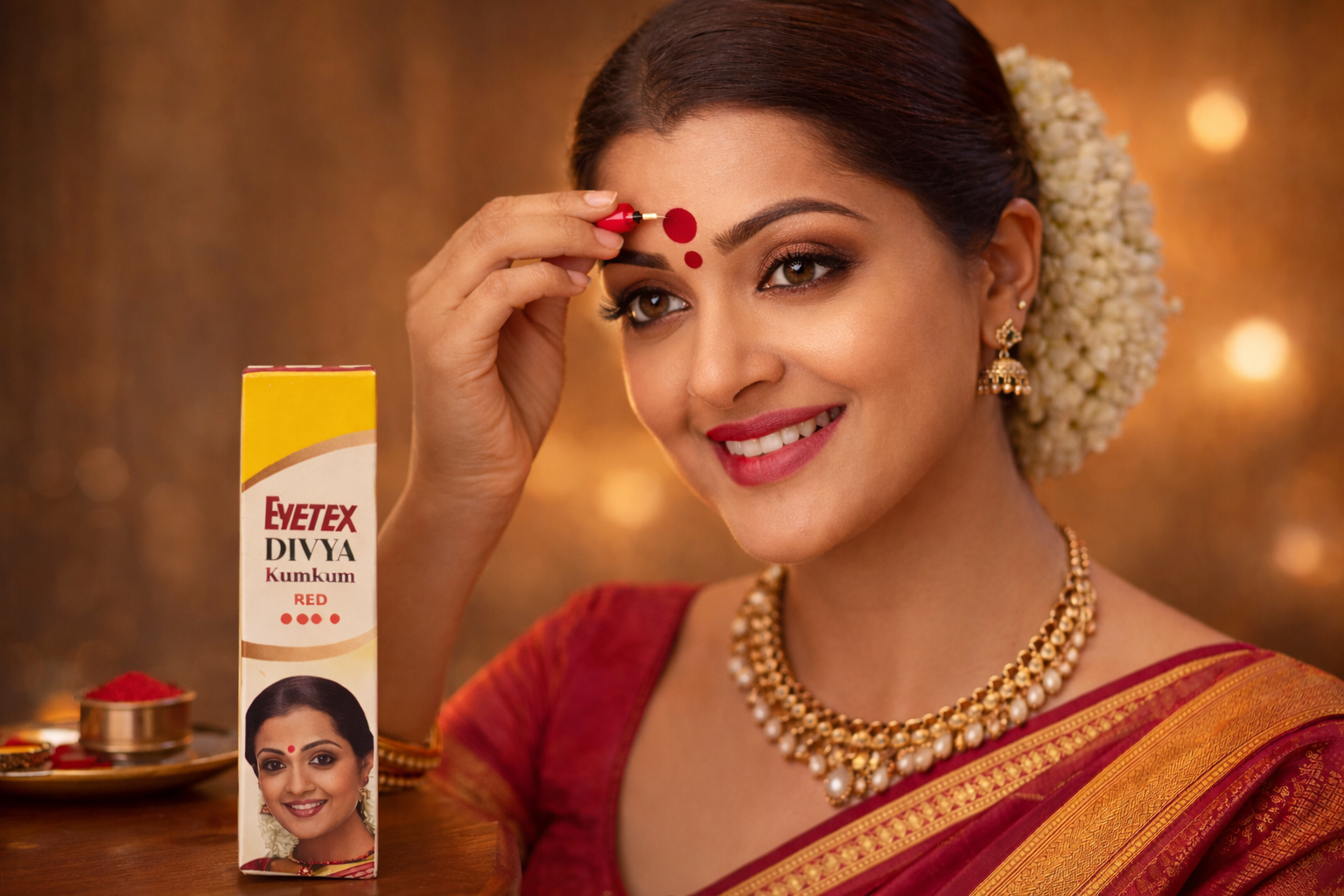 Eyetex tilakam (red)