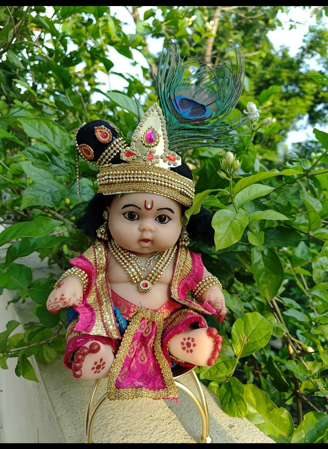 krishna doll