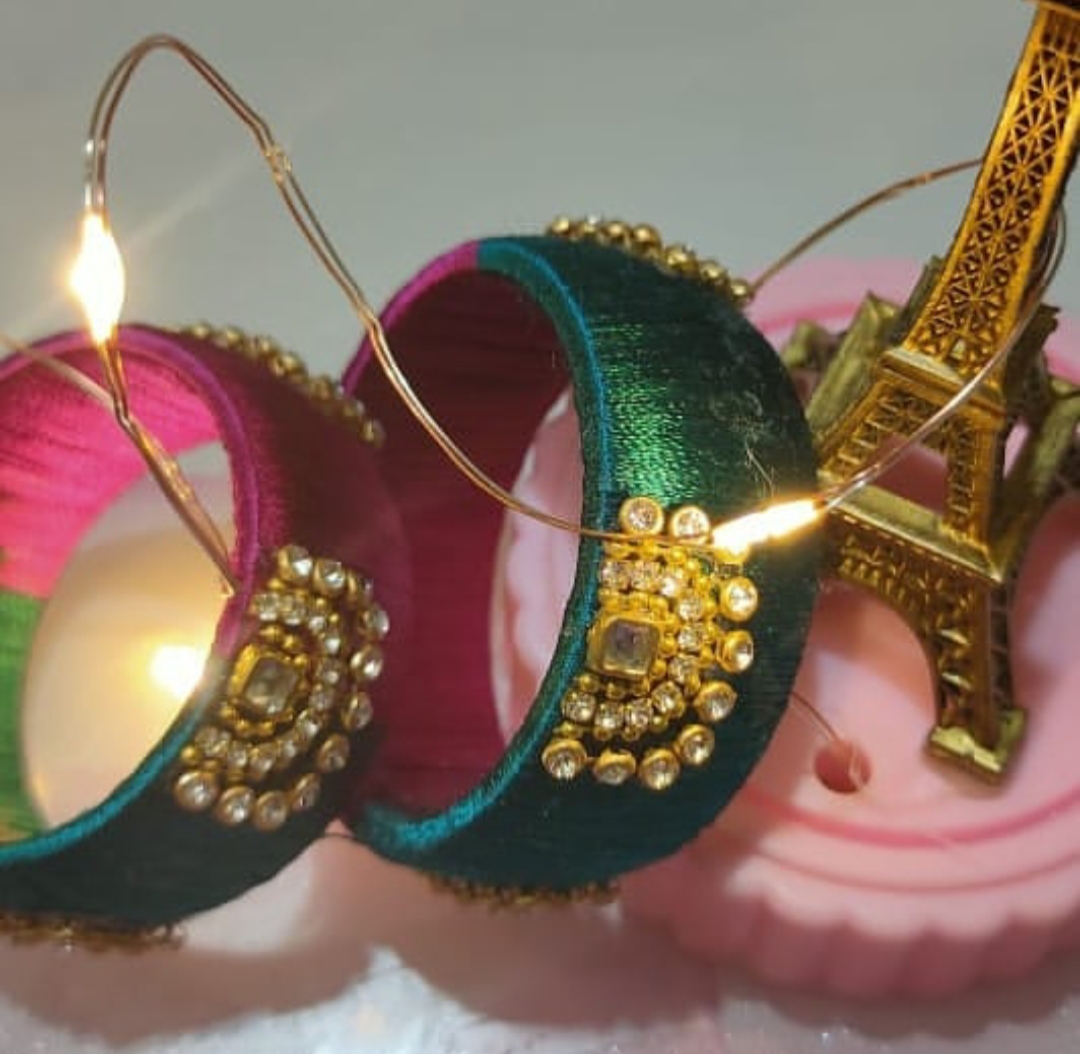 Thread bangles