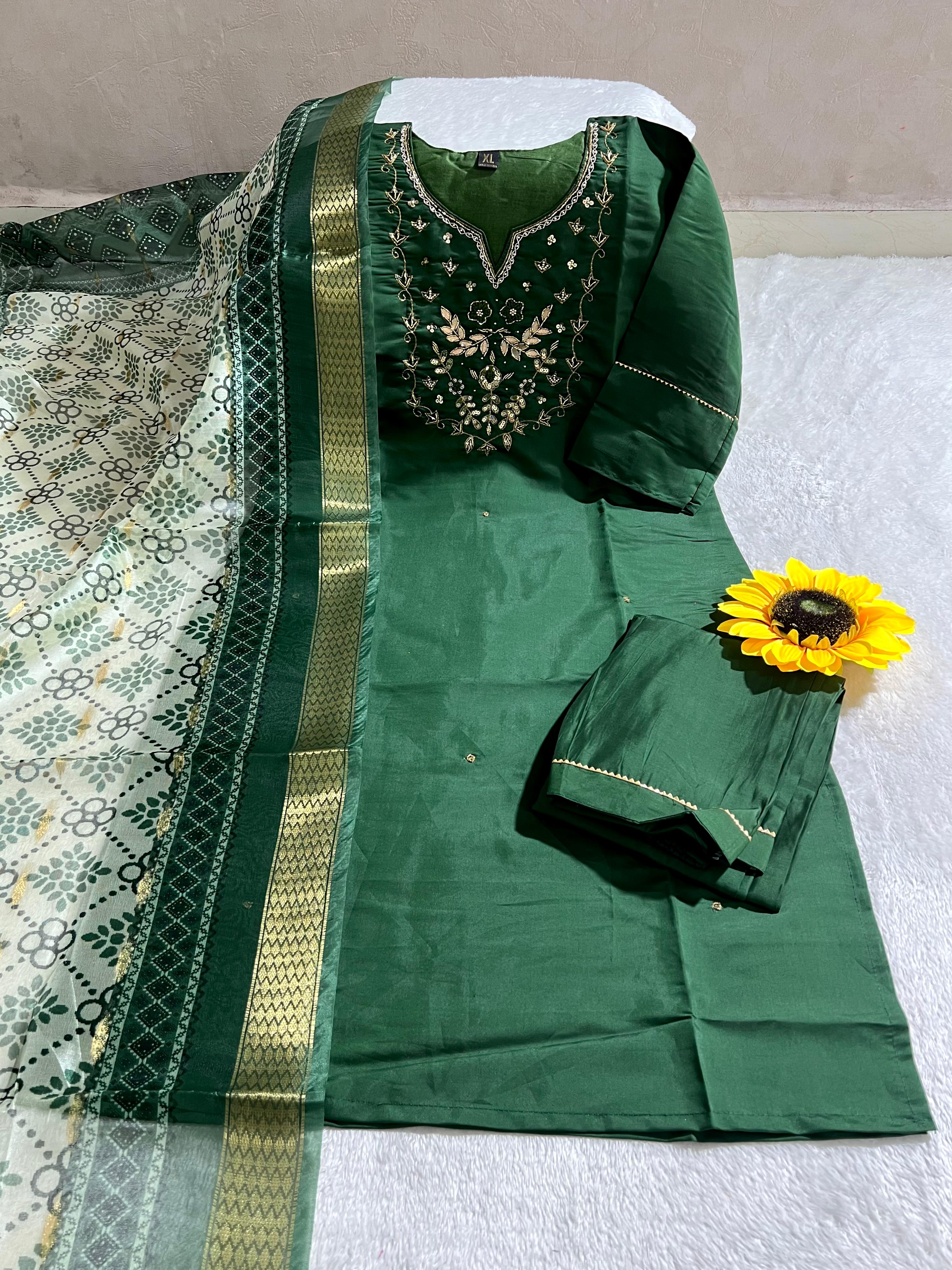 premium romansilk kurtaset
