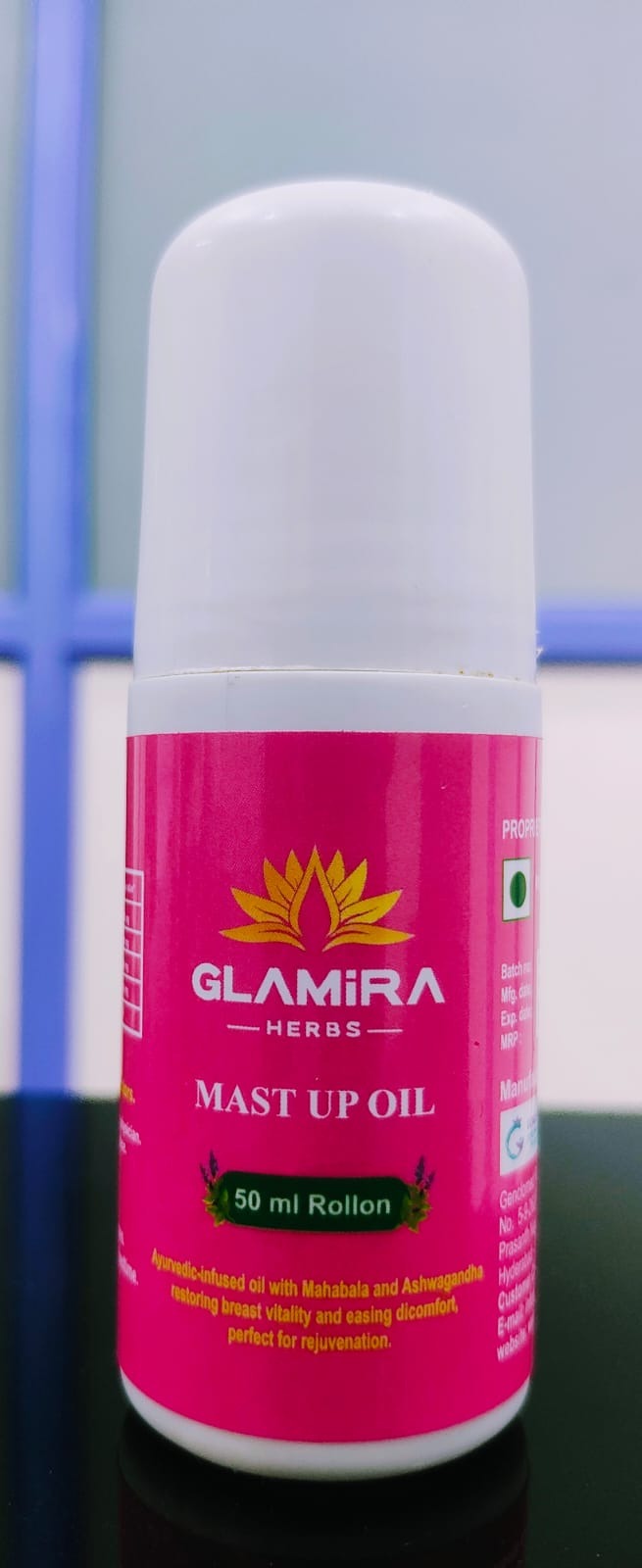 Mastup oil -- Breast Enhancement oil for women, To reduce pain in the Breasts