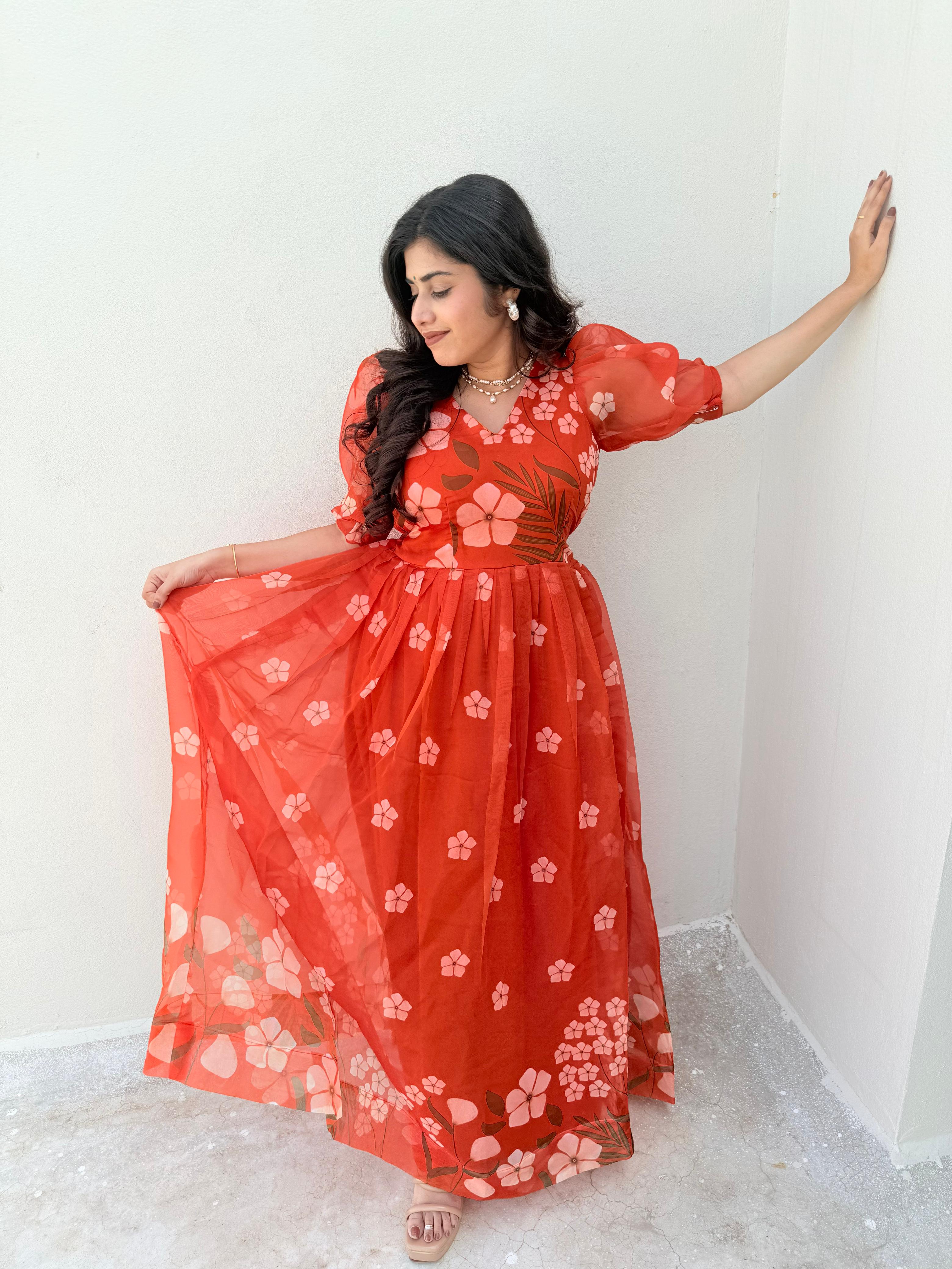 Soft Silk Organza Frock