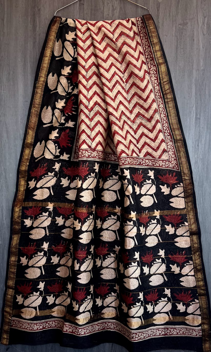 Maheshwari silk saree