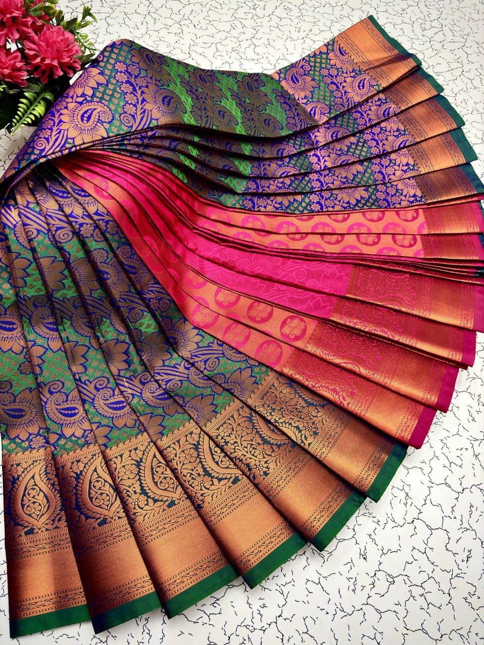 ELITE BRIDAL PICK &PICK SAREES_ Samuthrika/vasthrakala style wedding type