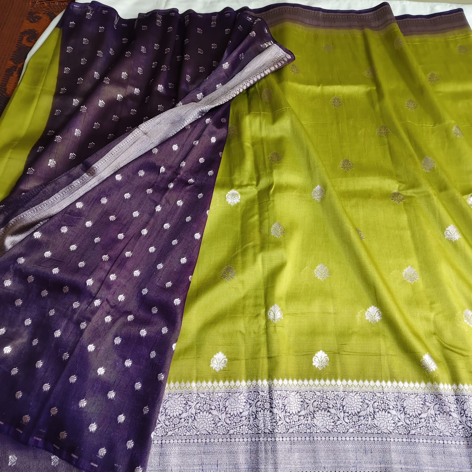 tissue sarees