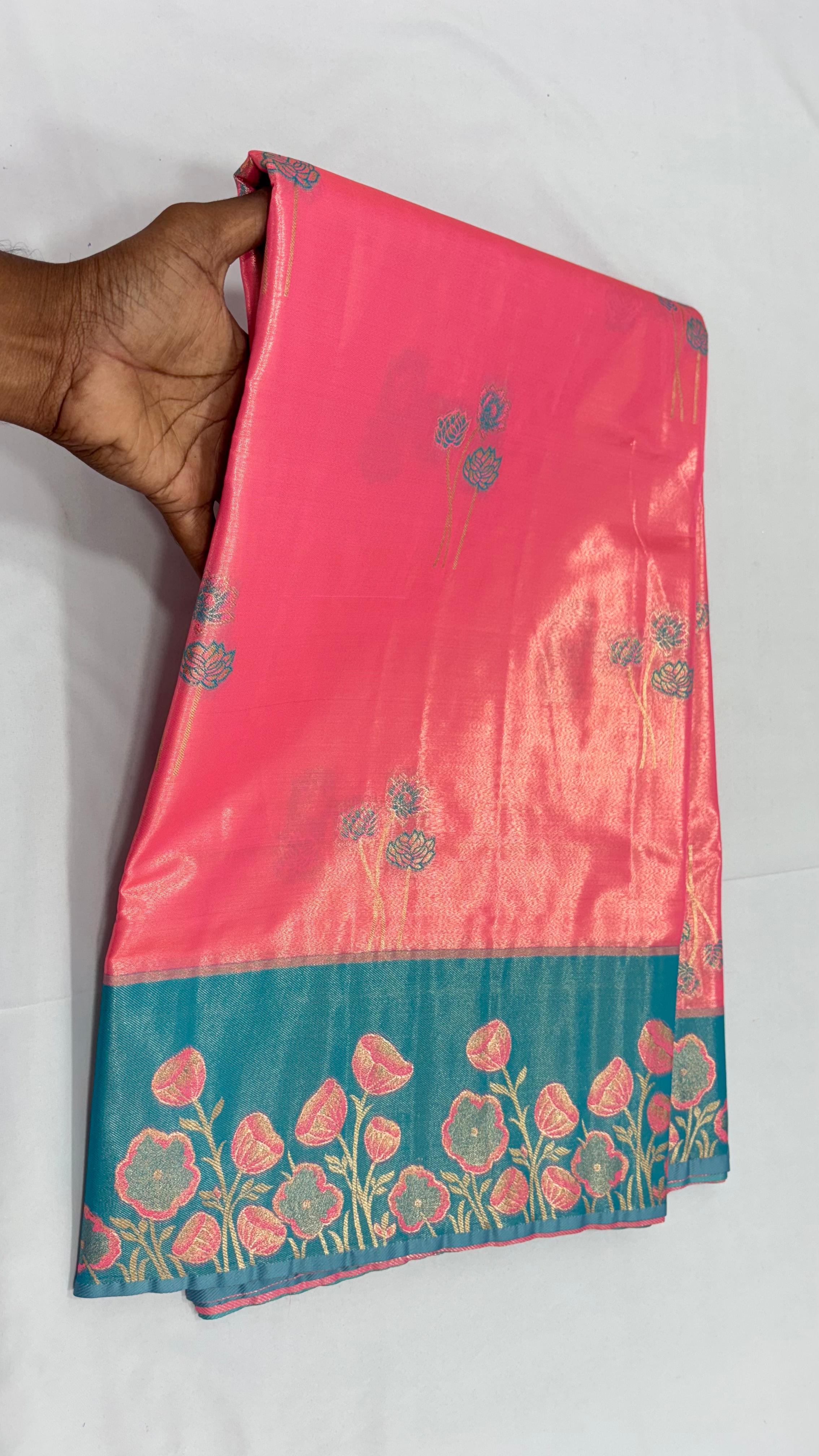 tissue pattu sarees