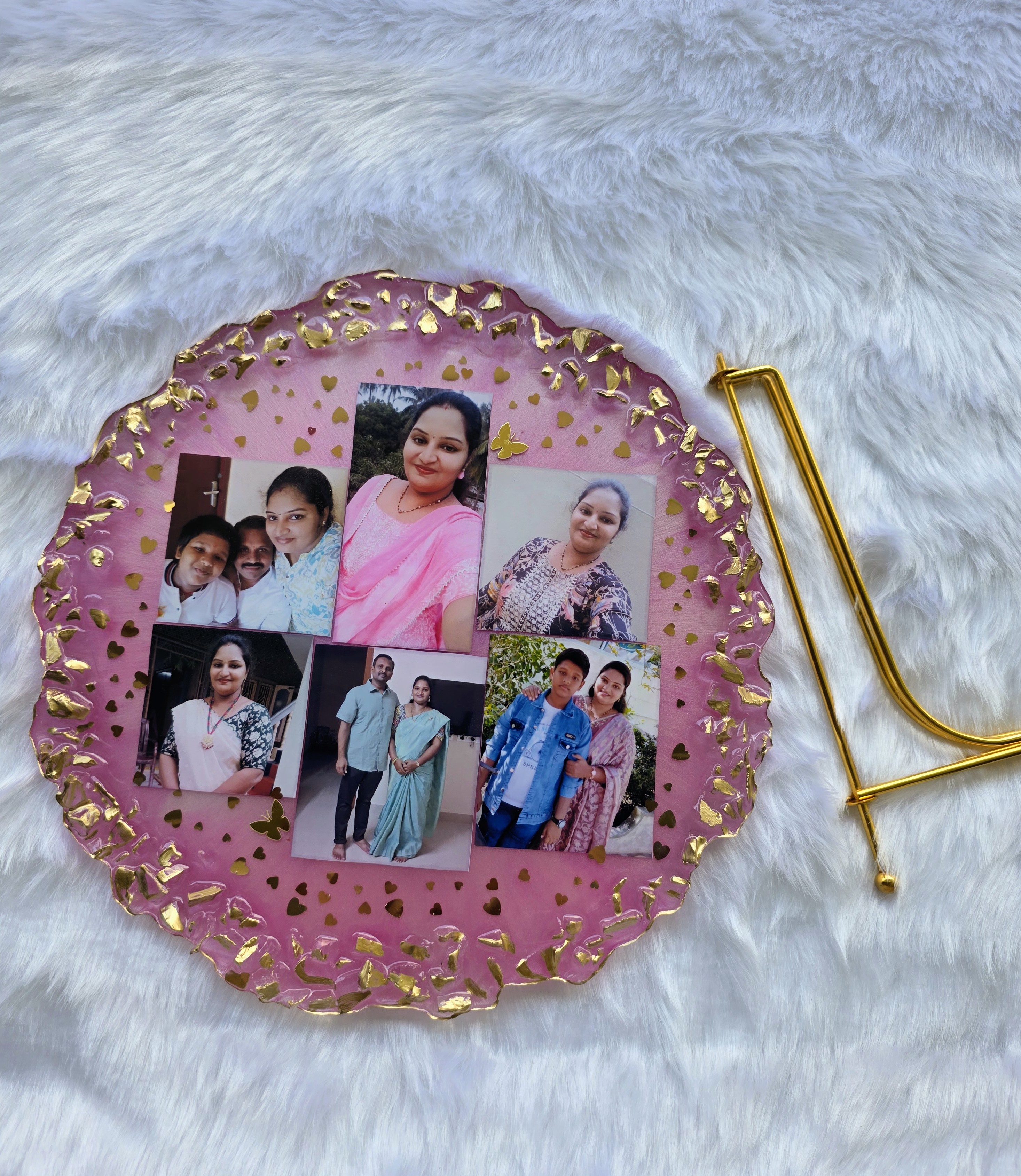 Resin photo frame