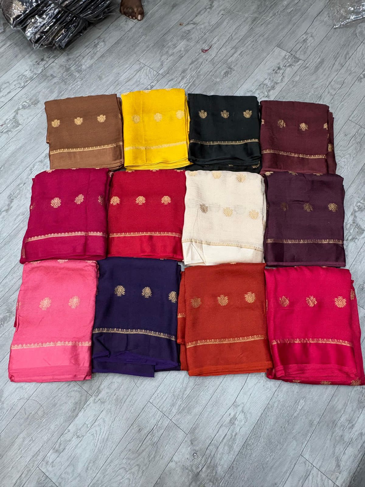 Soft and Lightweight Viscose Kadhi Georgette Saree Collection