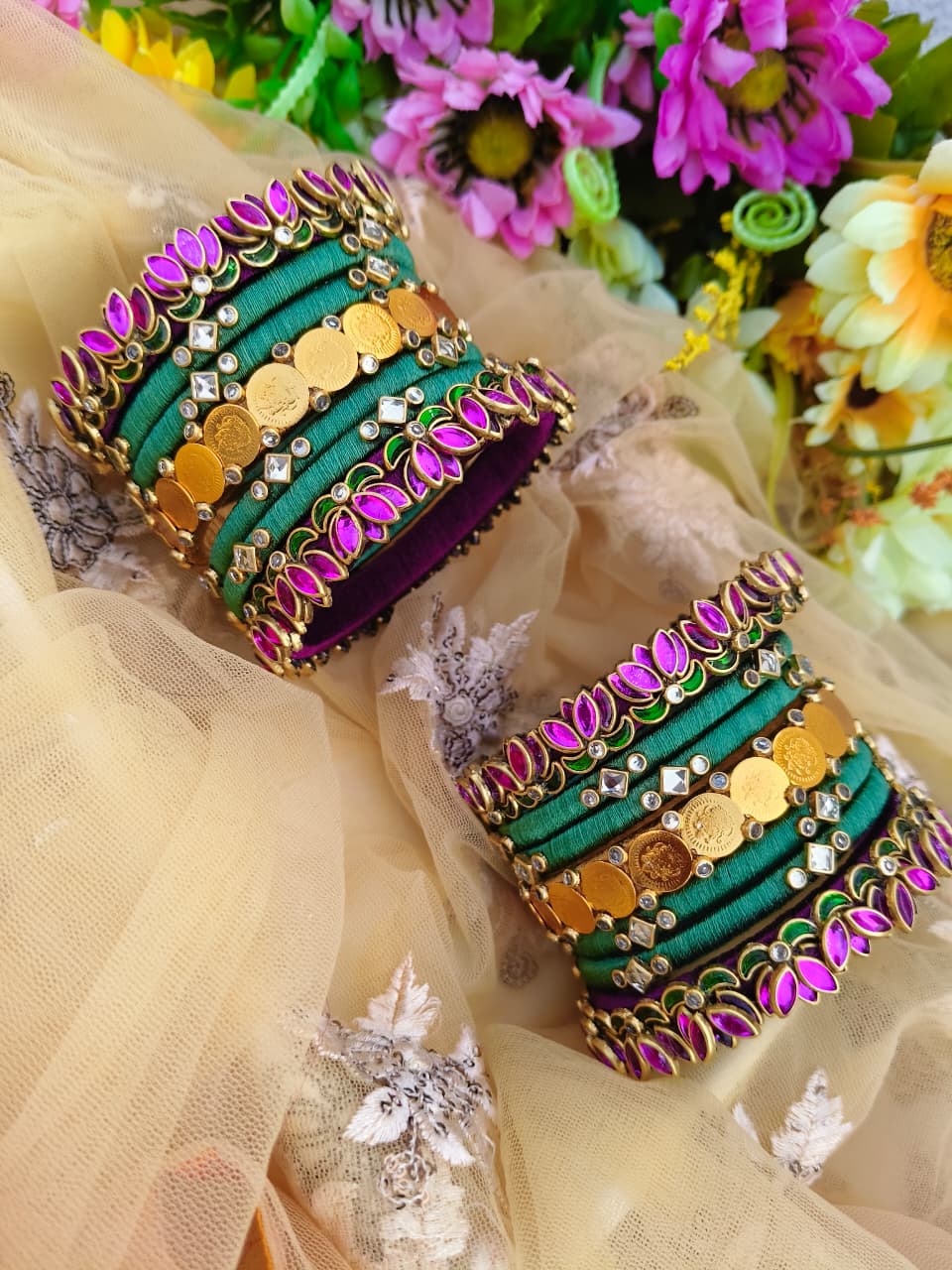 Tarunika Handmade Works (silk thread bangles)