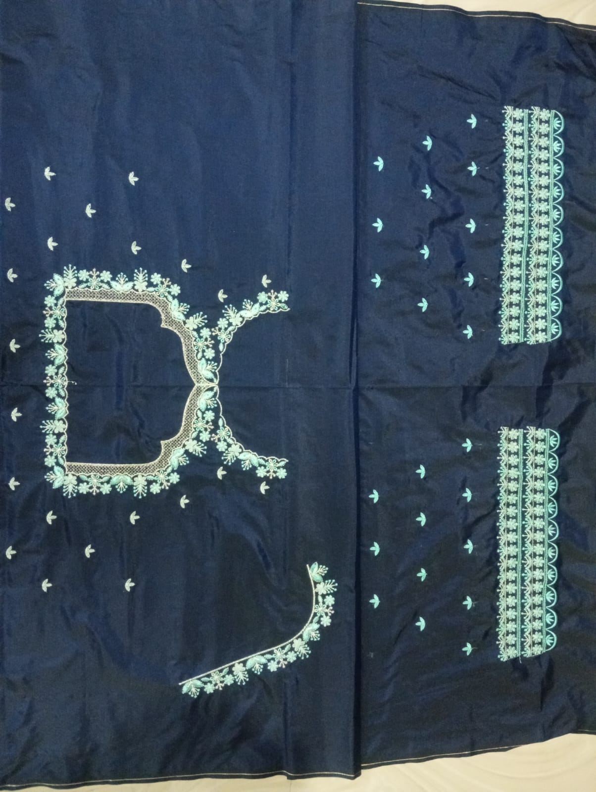 computer embroidery blouse piece