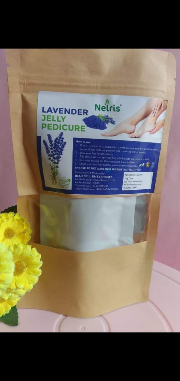 lavender jelly pedicure