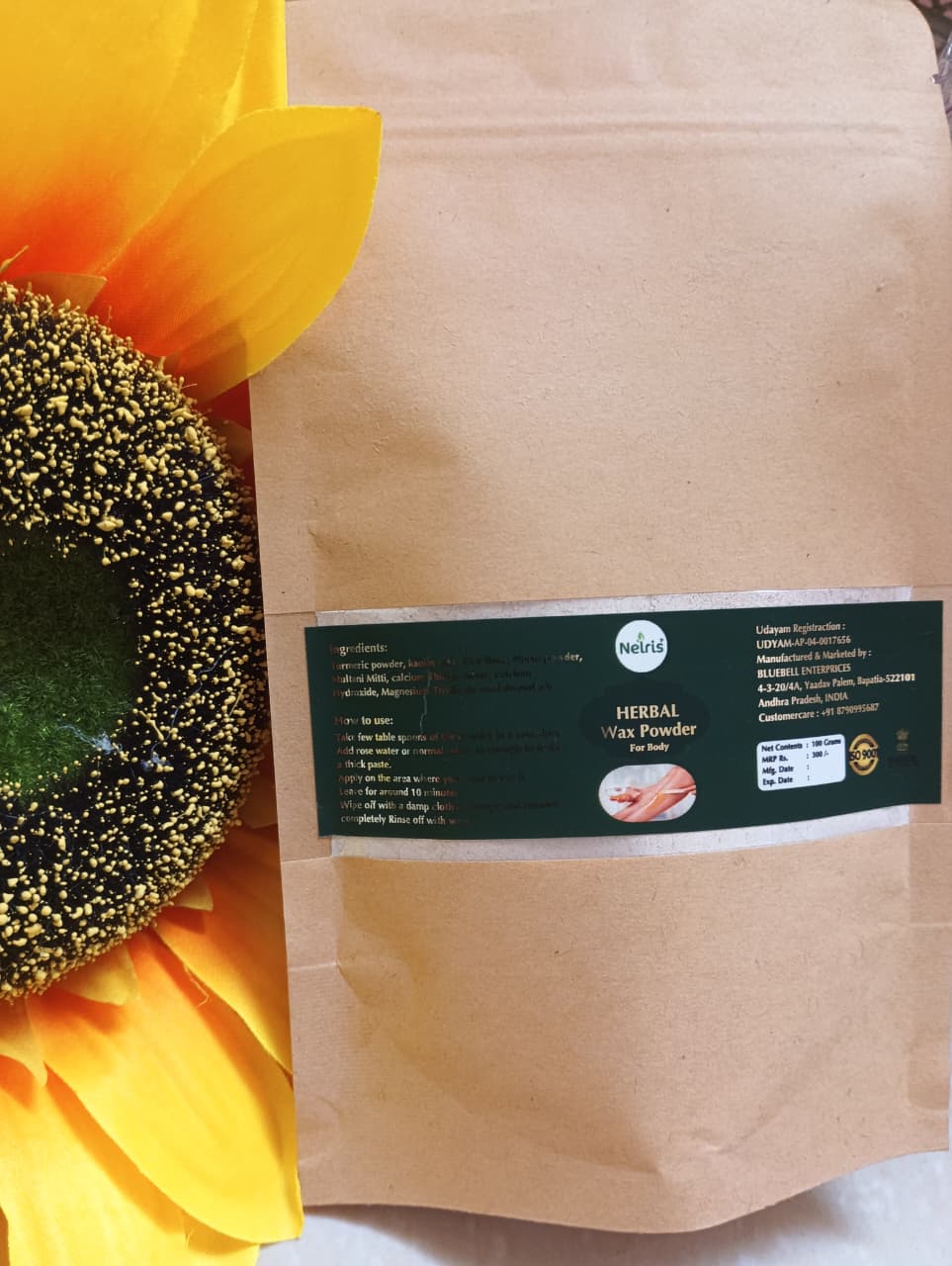 Herbal Hair remove wax powder