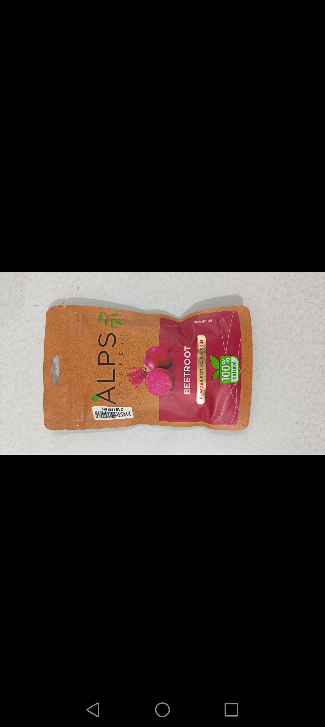 Alps goodness beetroot powder for hair and skin