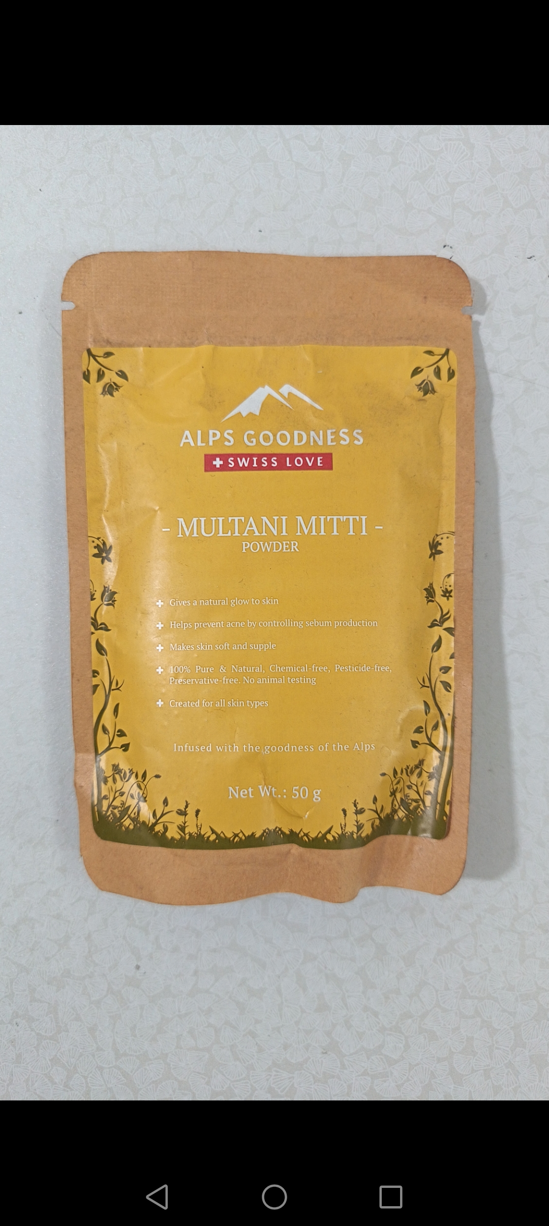 Alps goodness Multani mitti powder