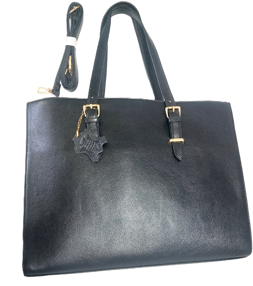 Tote baga- laptop Genuine Leather