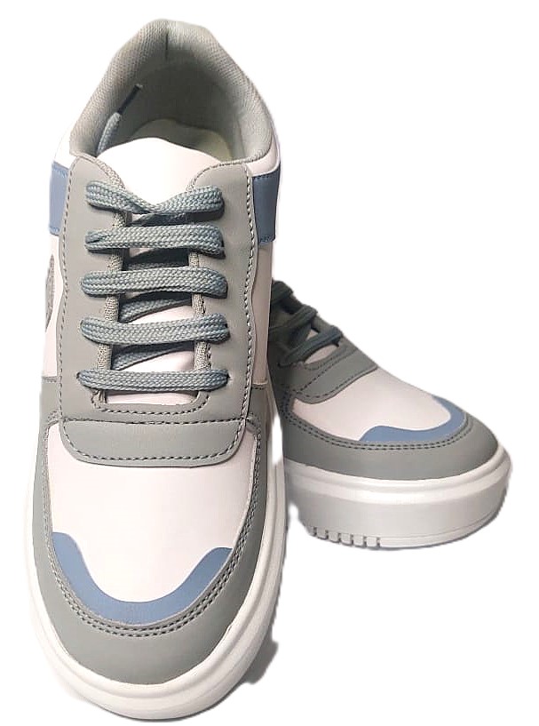 SLEEK - Blue,grey with white