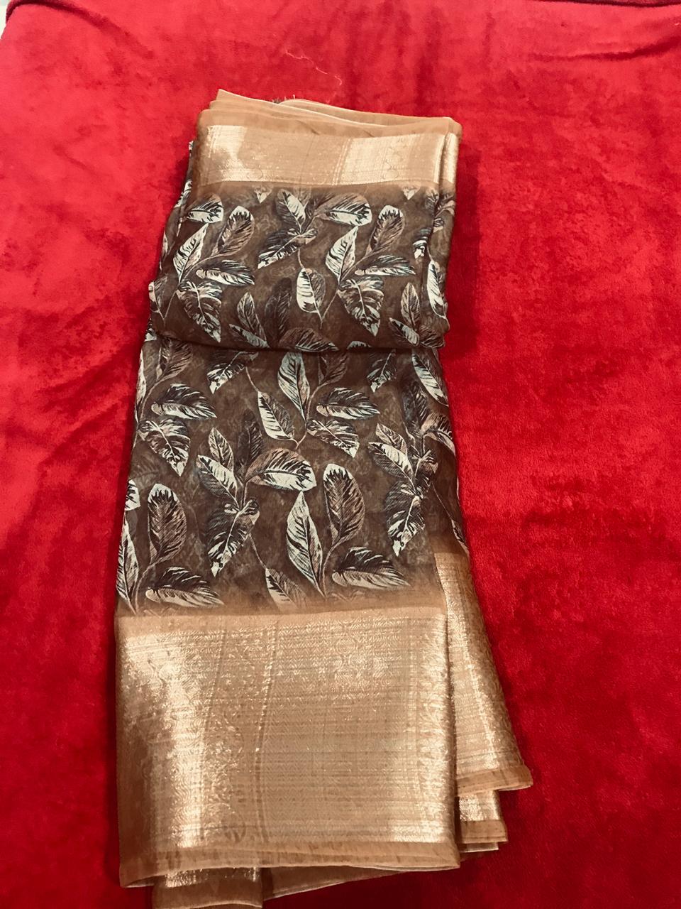 Benarasi  premium organza saree