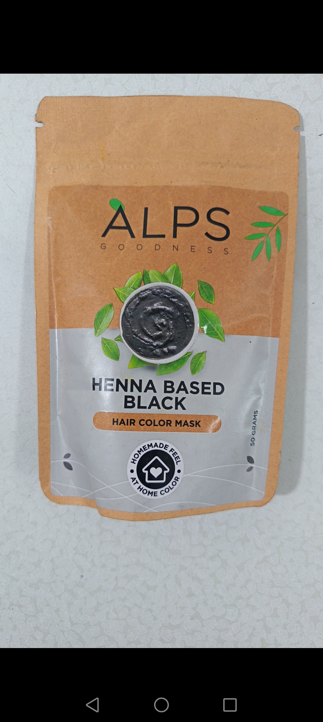 Alps goodness black henna