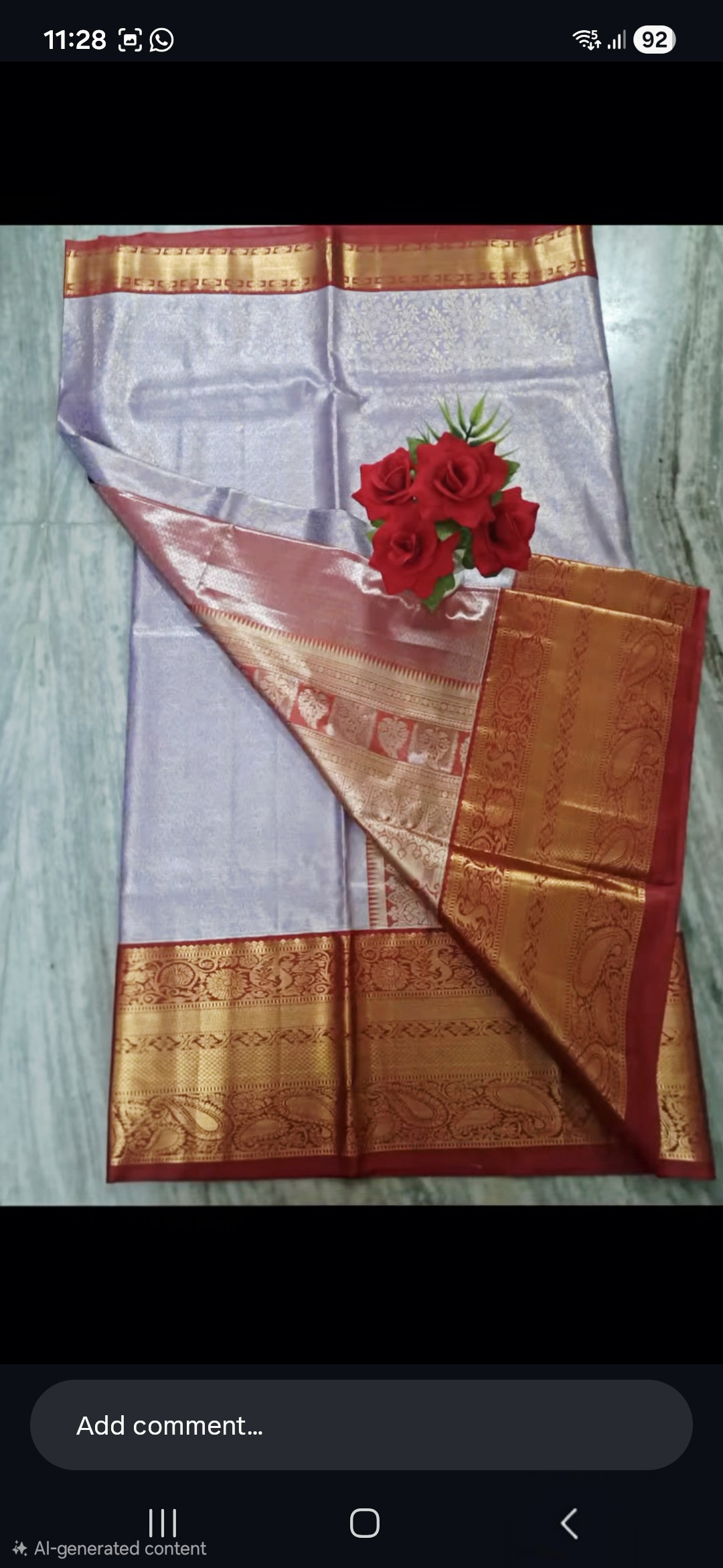 semi pattu saree