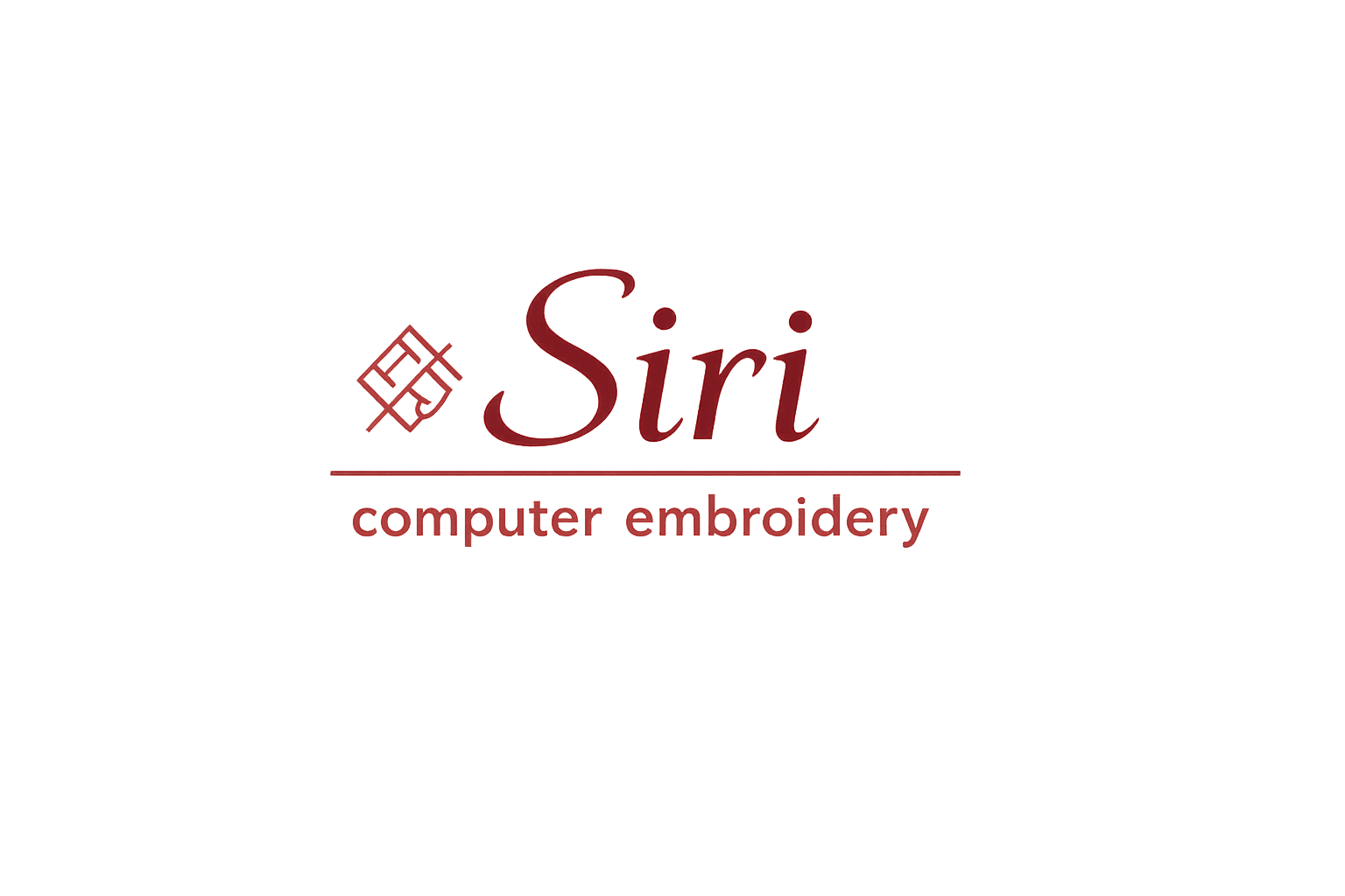 Siri Computer Embroidery